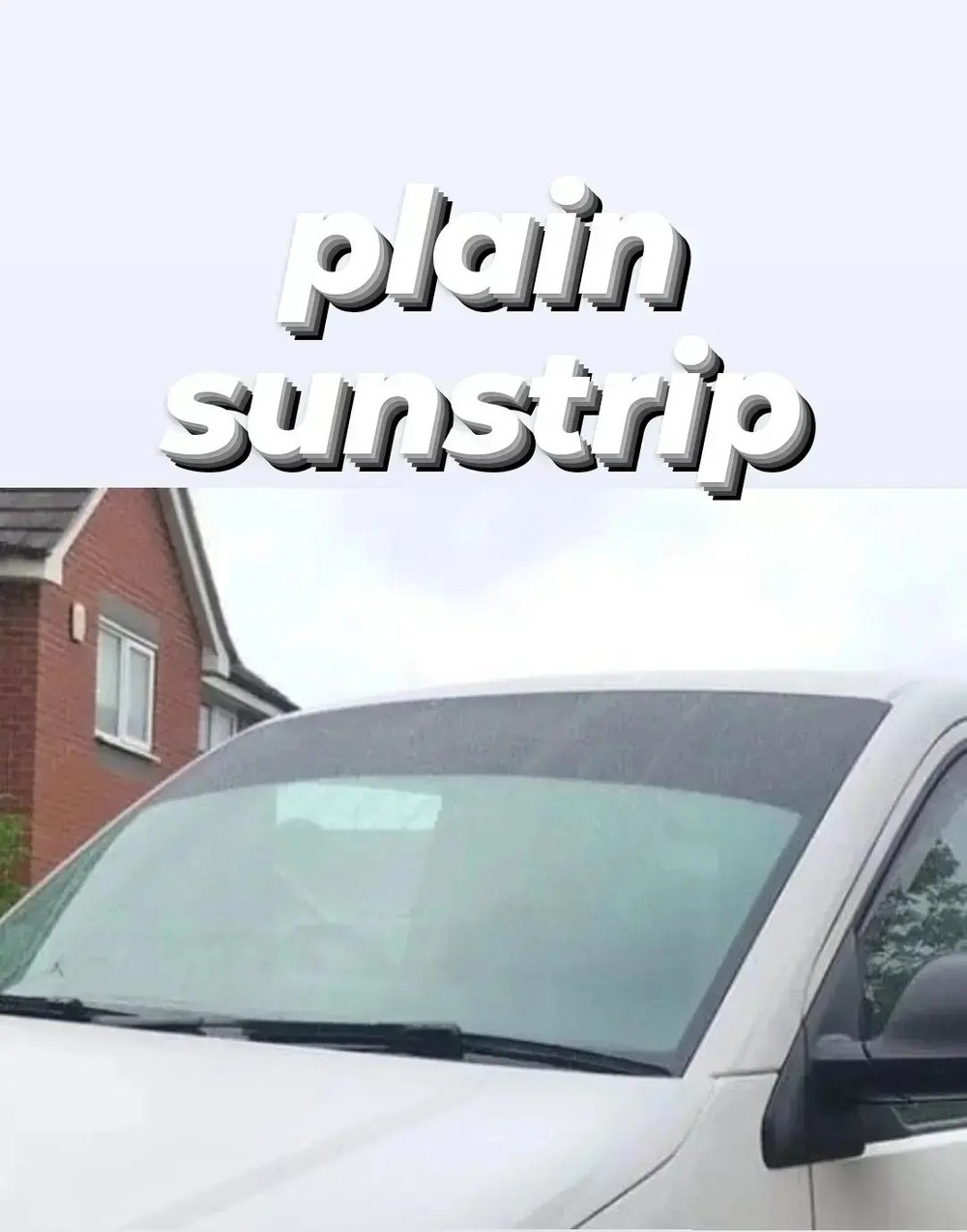 Image of PLAIN SUNSTRIP 