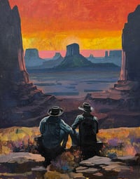 Image 1 of The Essence Of Life- 24x30" Acrylic on canvas (unstretched)