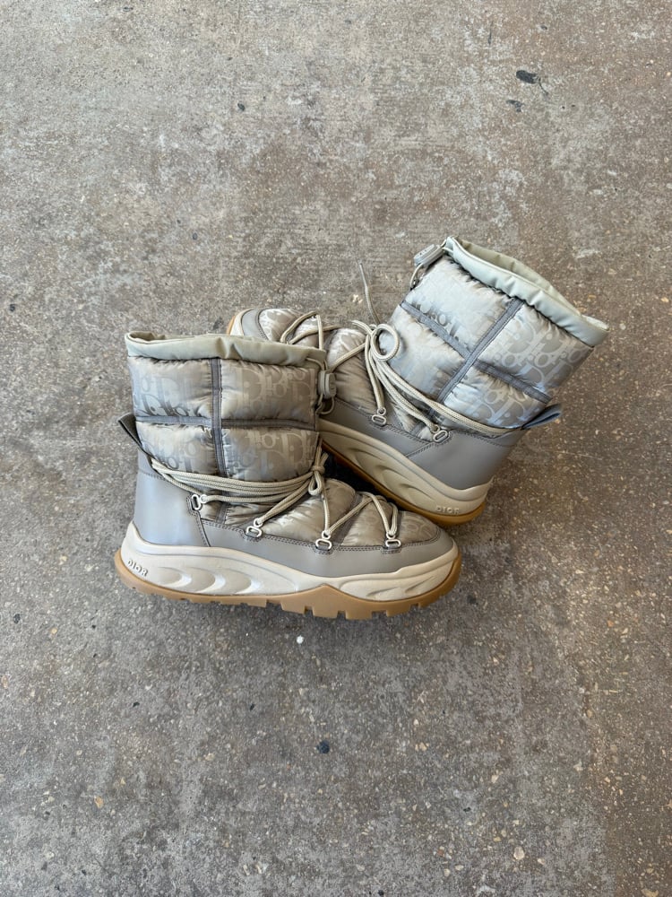 Image of Dior Obique Snow Boots