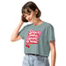 Image of Zebra Humor Cropped Tee