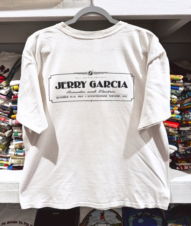 1987 Garcia on Broadway T-Shirt - Size XL (boxy)