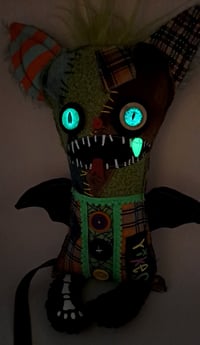Image 4 of "Pazuzu" bat with luminous features 