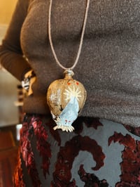 Ressurection After Death Giant Poppy Pod Necklace III