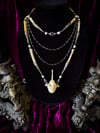 Bat Skull - Layered Necklace