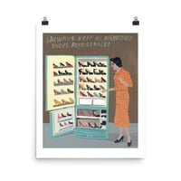 Image 1 of MISMATCHED SHOES POSTER