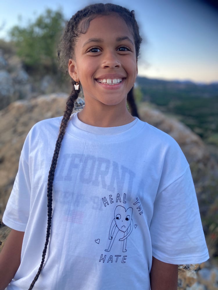 'Heal the Hate, Scatter Some' Love Tee 