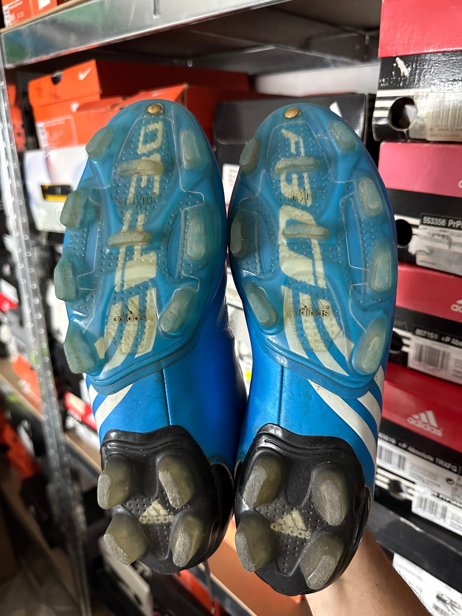 Image of Adidas F30.8 blue FG WORN