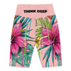 Flower Biker Shorts