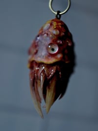 Image 4 of Little Monster Toothy pendant, OOAK,