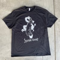 Image 1 of horse lover shirt XL