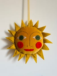 Image 1 of Gold Hanging Sun Charm 1