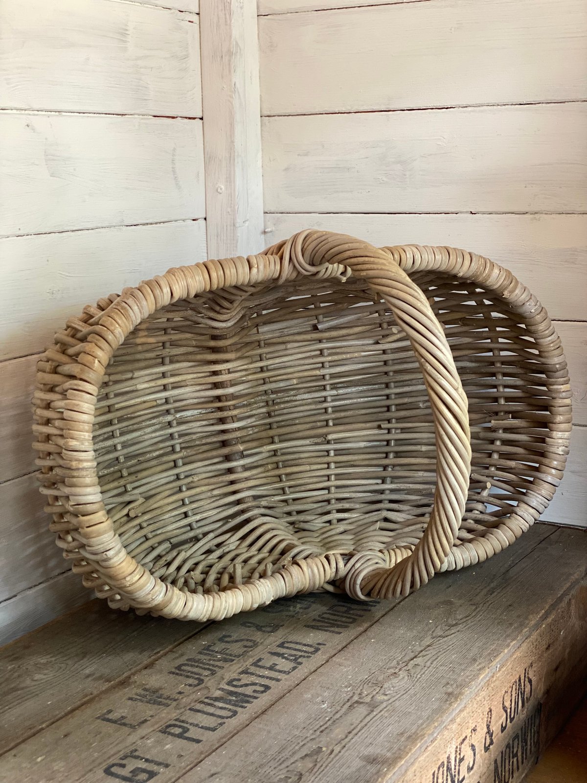 Image of Rustic woven basket