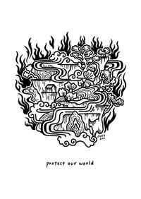 Protect Our World A5 Mini Print
