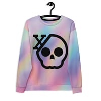 Image 1 of I Tie Dye Unisex Sweatshirt