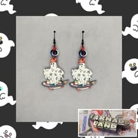 Ghostly Skater Boy Earrings 