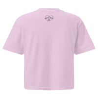 Image 6 of PORCU Women’s heavyweight boxy tee 
