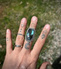 Image 3 of Labradorite ring - size 7