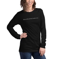 Image 1 of #besthealthclubever - Unisex Long Sleeve Tee