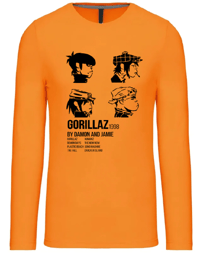 Image 7 of Camiseta M/L Gorillaz 