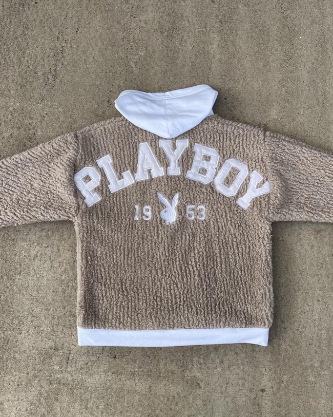 Playboy Blanket Zip Up Hoodie
