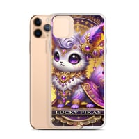 Image 3 of Clear Case for iPhone® Lucky Pika 2024 Art Collection