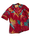 70s ladies Hawaiian blouse