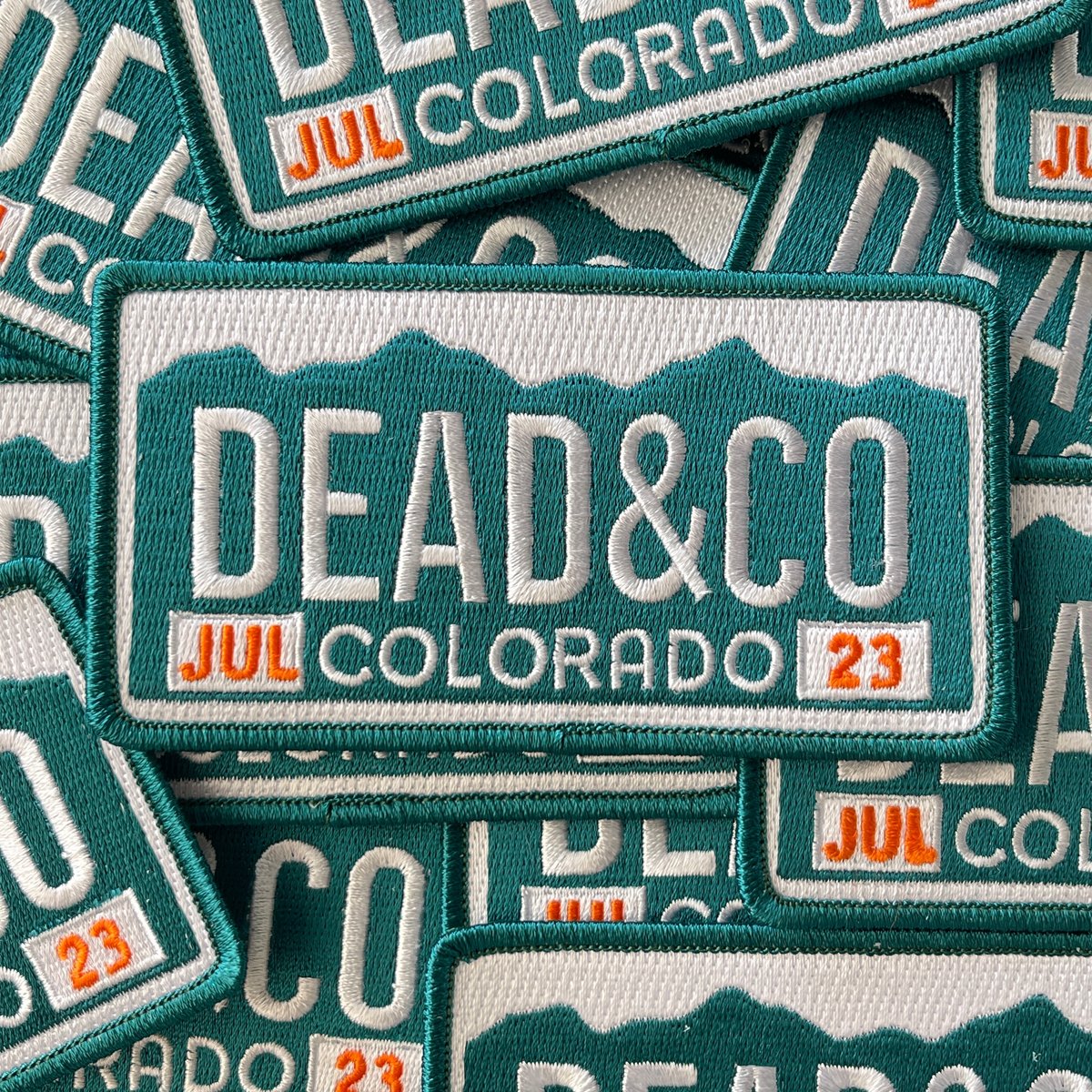 Colorado License Plate Patch! - 2 x 4.5 inches 