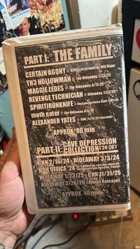 Image 2 of BDR VHS MIXTAPE 01: The Family x Cave Depression collection