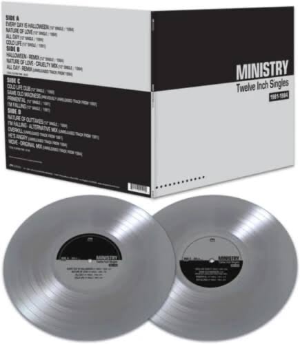 Image of Ministry. Twelve inch singles
