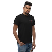 Image 1 of Ugly Heart Unisex Tee- Black/Black