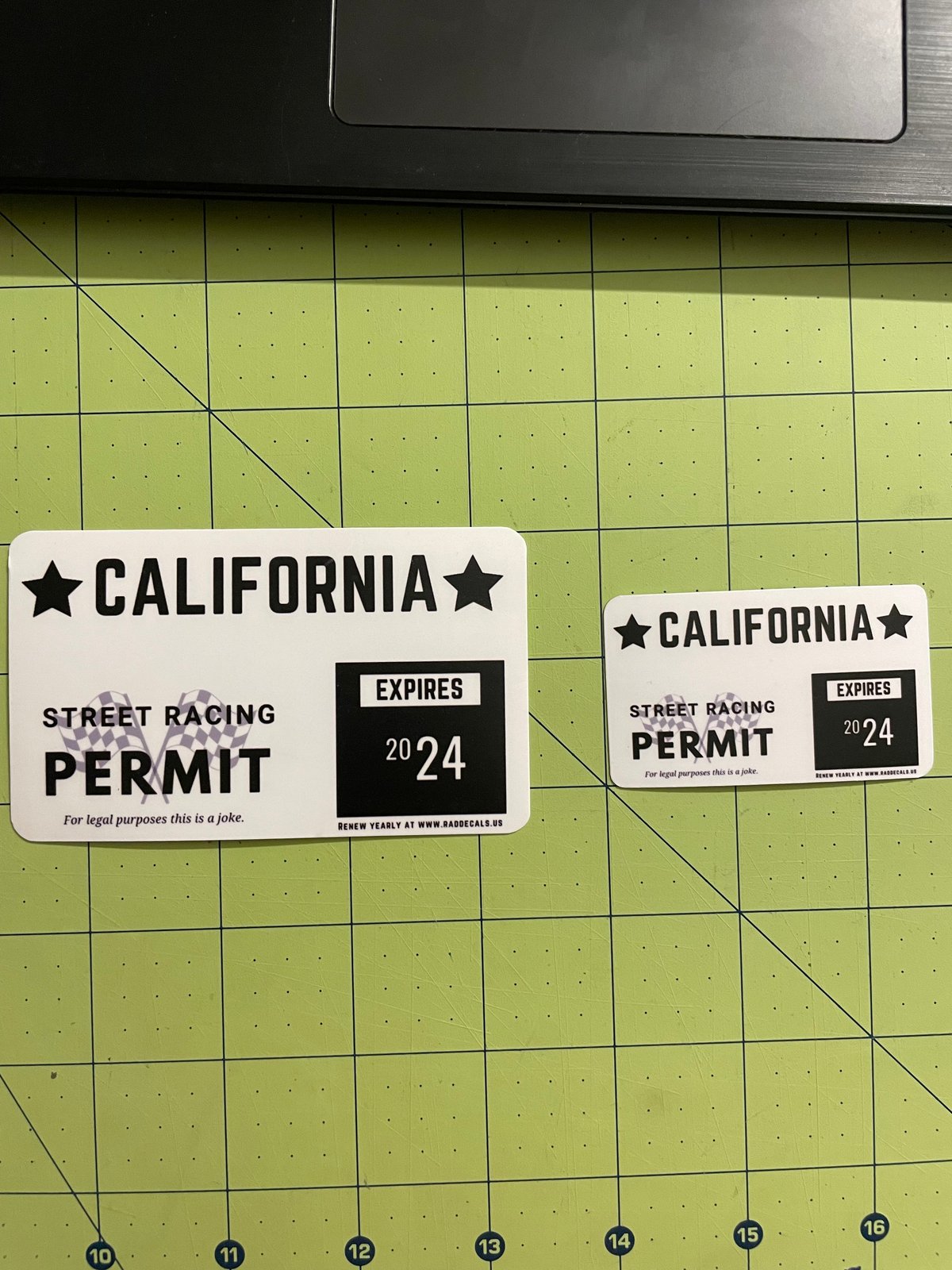 Image of Street Racing Permit 