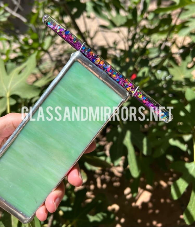 Image of "Rainbow Flourite" Mini Aura Kaleidoscope