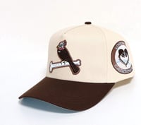 Image 2 of Love Skull Cardinals SnapBack brown/carolina 