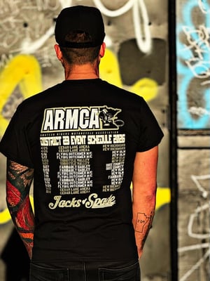 Image of 2026 Schedule Tee - BLACK