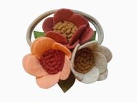 Image 1 of Handmade Felt Floral Headband (B)