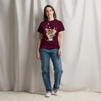 Image 4 of Frankenflower - 100% Cotton Classic Fit Tee - Unisex