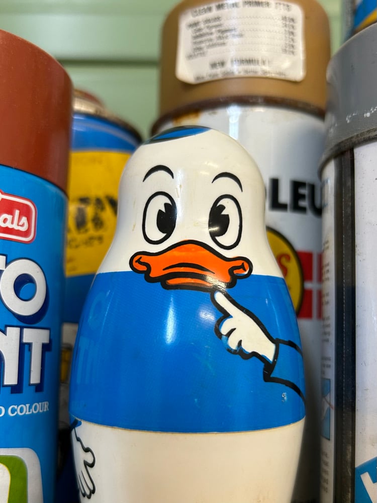 Image of Vintage Donald Duck Nesting dolls