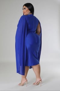 Image 2 of Madam Cape Dress-Curve of Sashay 