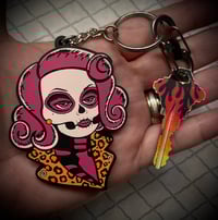 Deadly Dame PVC Keychain