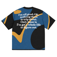 Image 1 of Classic Tee #1 Blue/Gold/Black