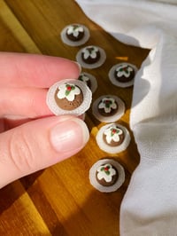 Image 2 of Christmas Pudding Mini Magnet