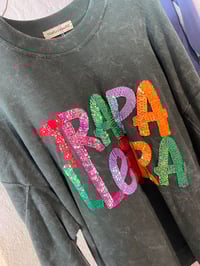 Image 3 of Suadoiro bordado a man. TRAPALLEIRA VERDE! Talla M/L oversize. En stock!