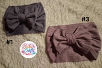 Image 3 of Baby Head Wrap Bows