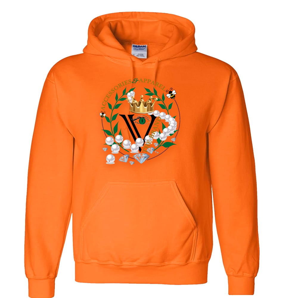 IvyTheBrand Drip Diamonds & Pearls League Hoodie 