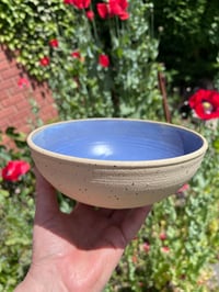 Image 1 of Ramen/salad Bowl in satin blue