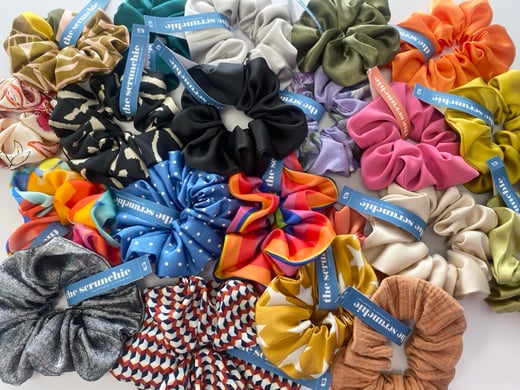 Sarah Harmer Textiles Art - Scrunchies 