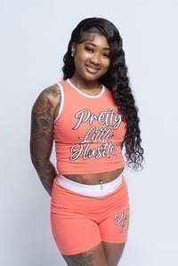 Image 1 of PLH Crop Lounge Set Coral