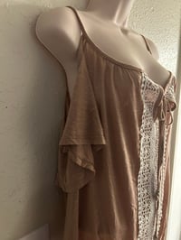 Image 6 of New Sz 18/20 Ashley Stewart open shoulder short sleeve top #868*8