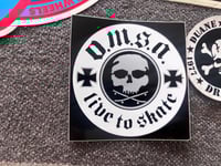 Image 20 of DUANE PETERS TRICK LIST W STICKERS AND SHADES INDY OJ 