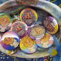 Image 5 of Gentlebeard Pride Pinback Buttons Set